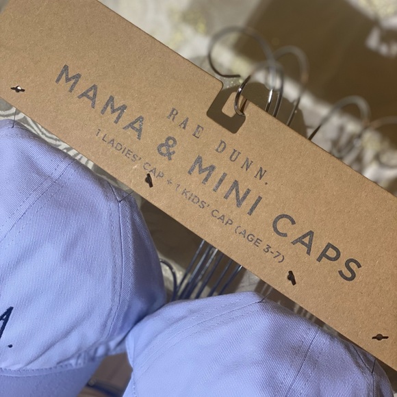 Rae Dunn "MAMA & MINI" Caps - Picture 2 of 2